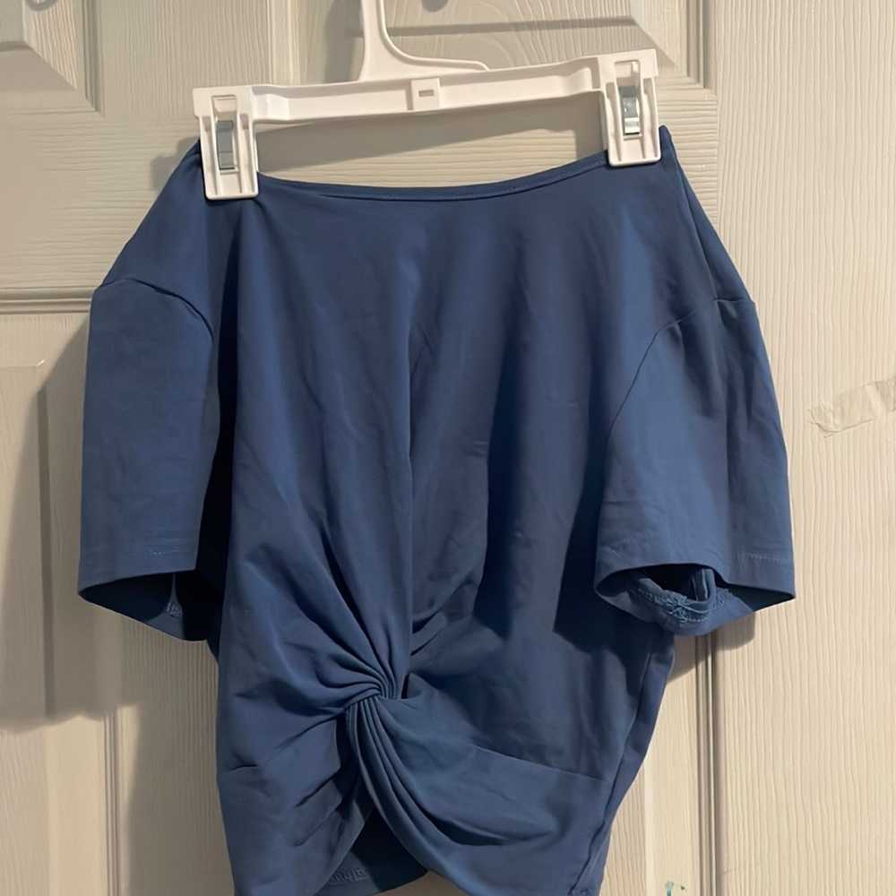 This is a blue shirt from shein